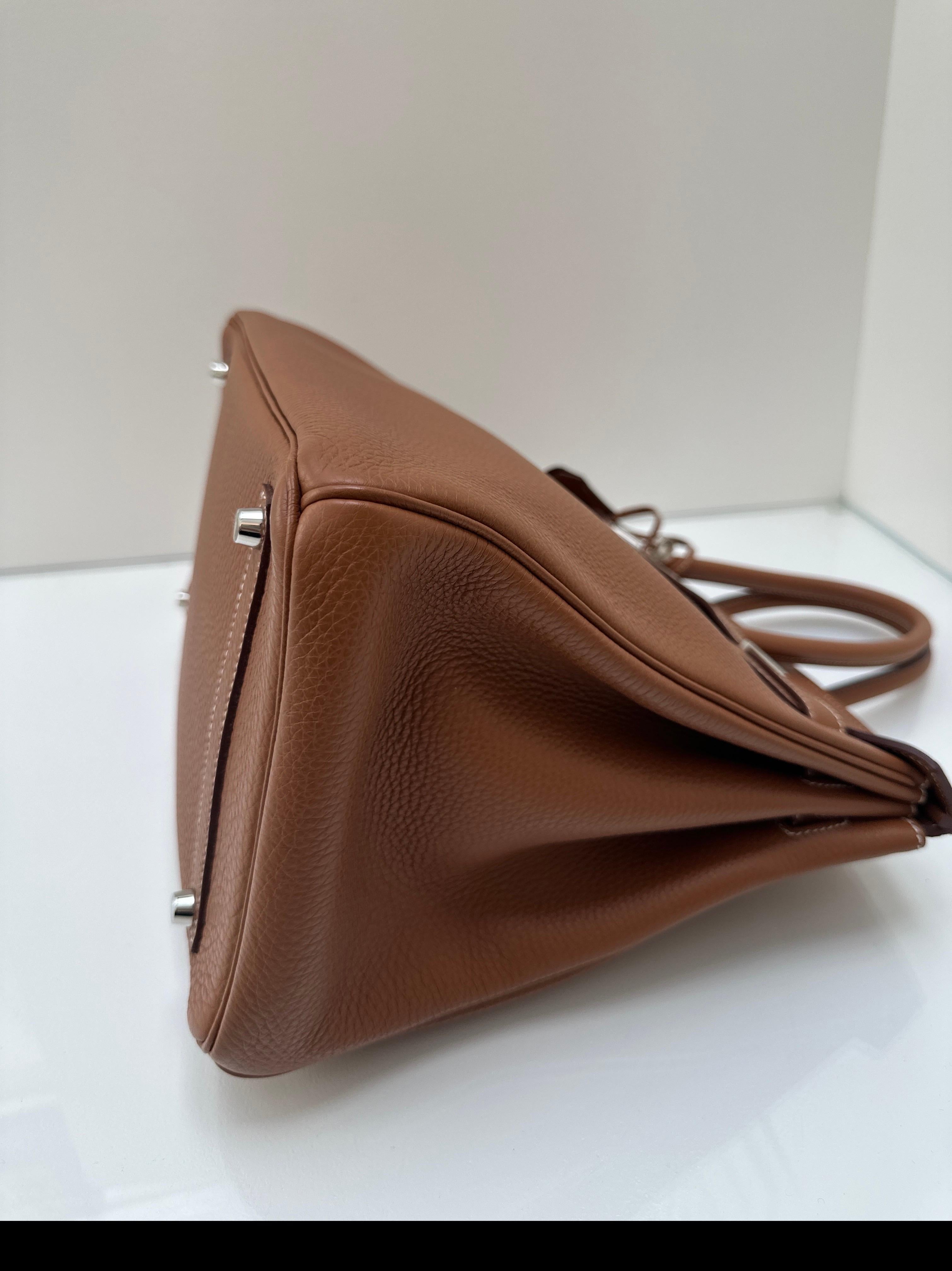 Hermes Gold Birkin 35 Bag 4