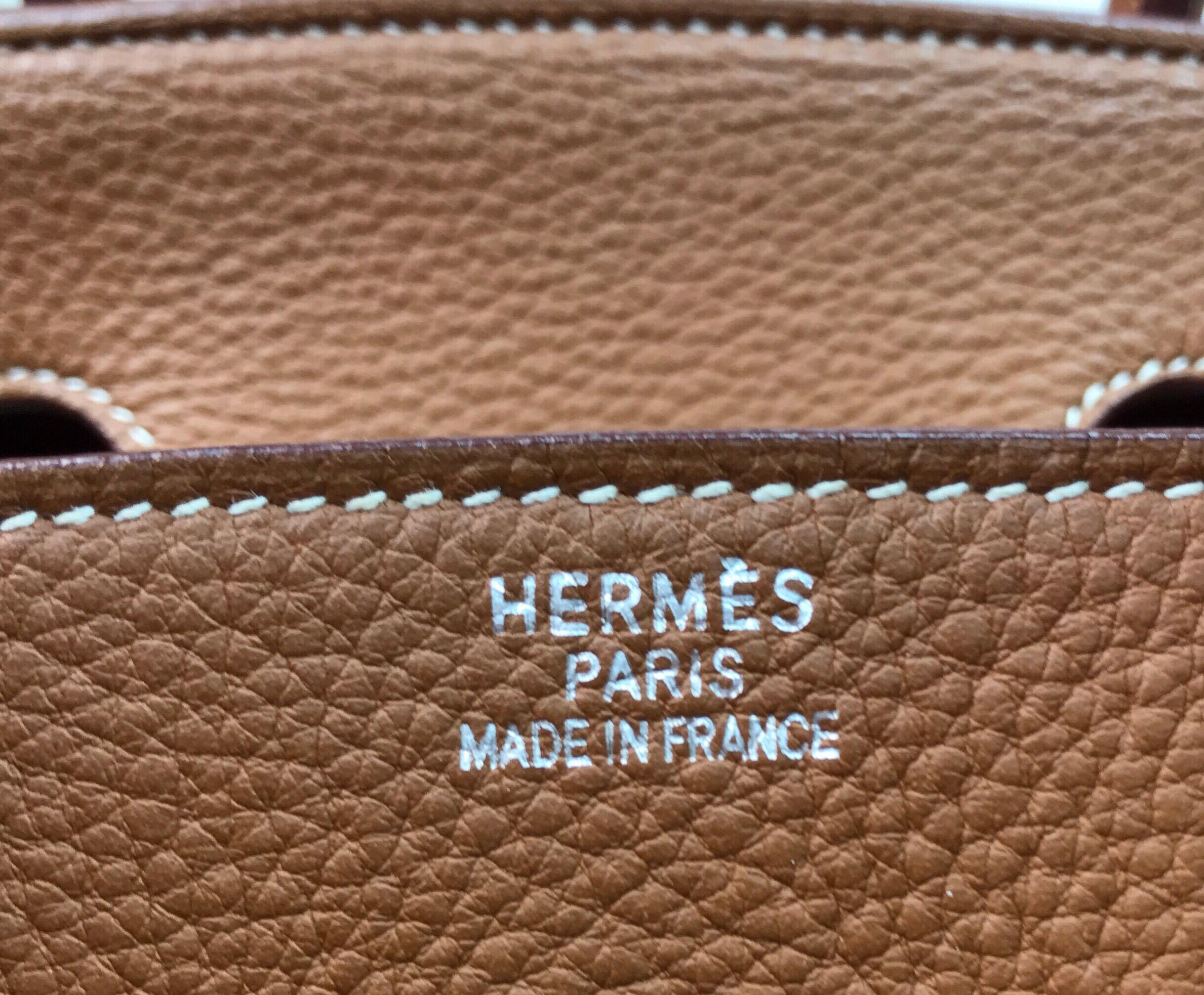 Hermes Gold Birkin PHW 35cm 5