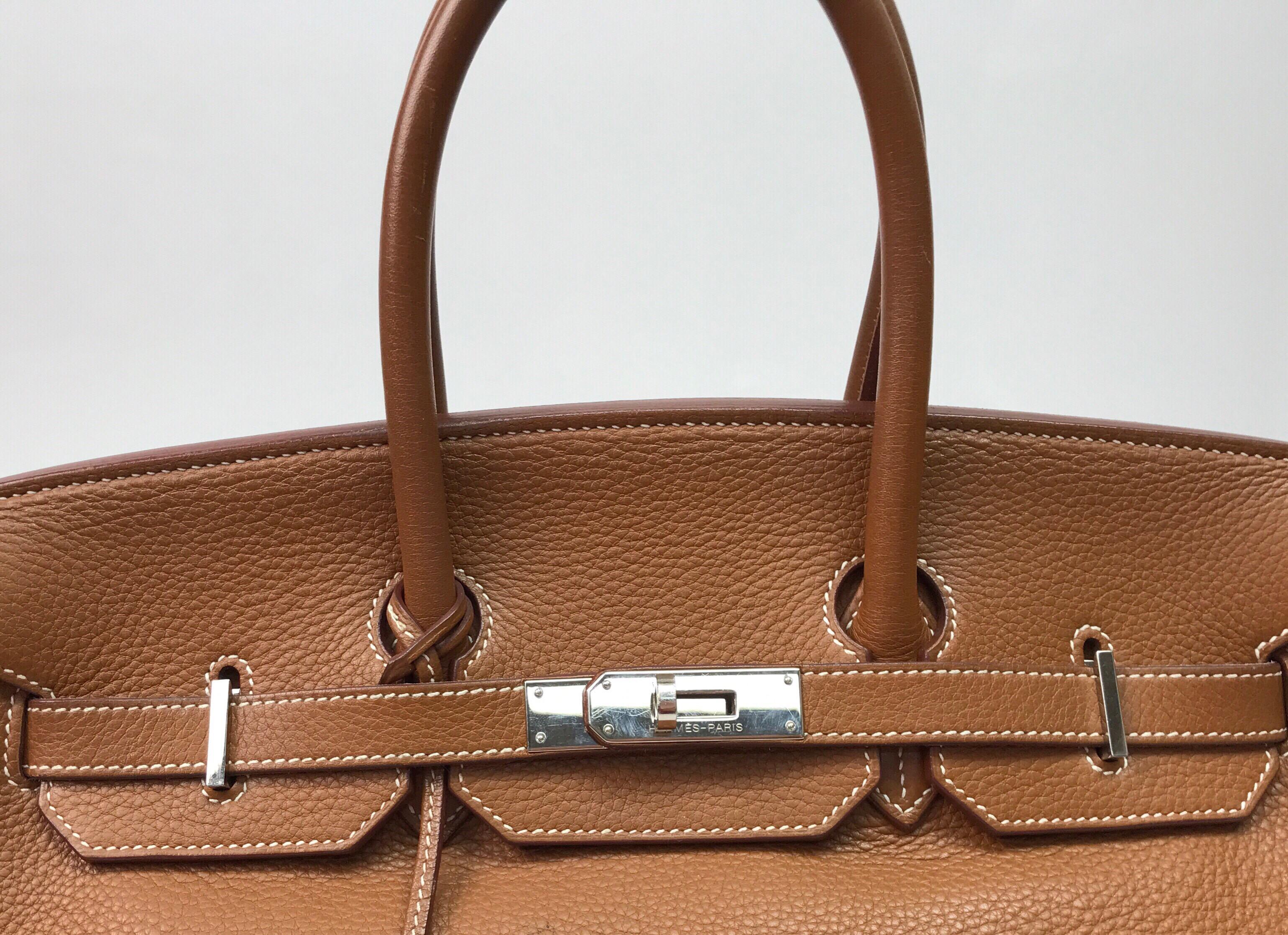 Hermes Gold Birkin PHW 35cm 2