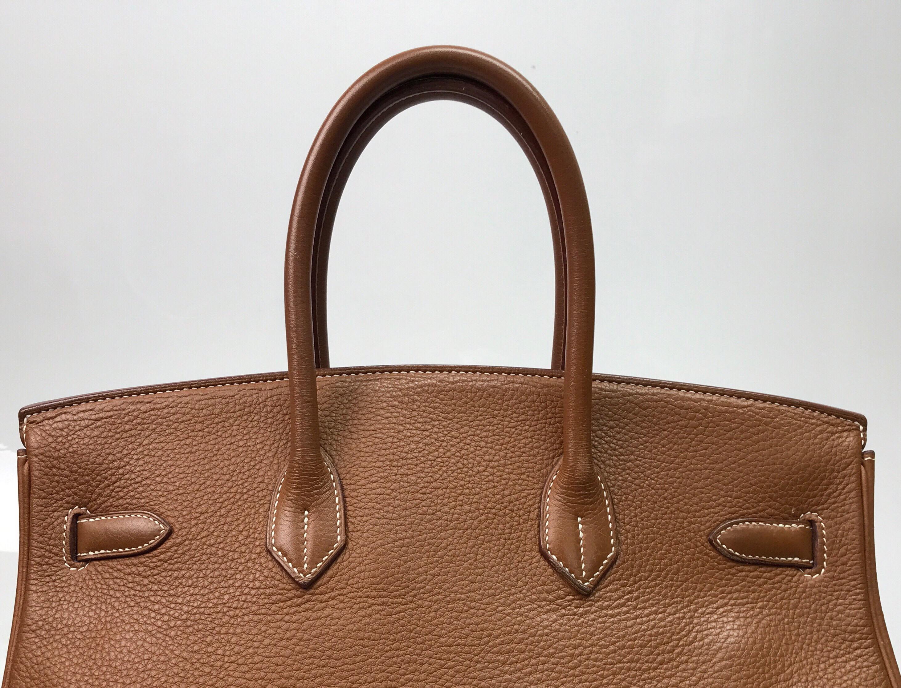 Hermes Gold Birkin PHW 35cm 4