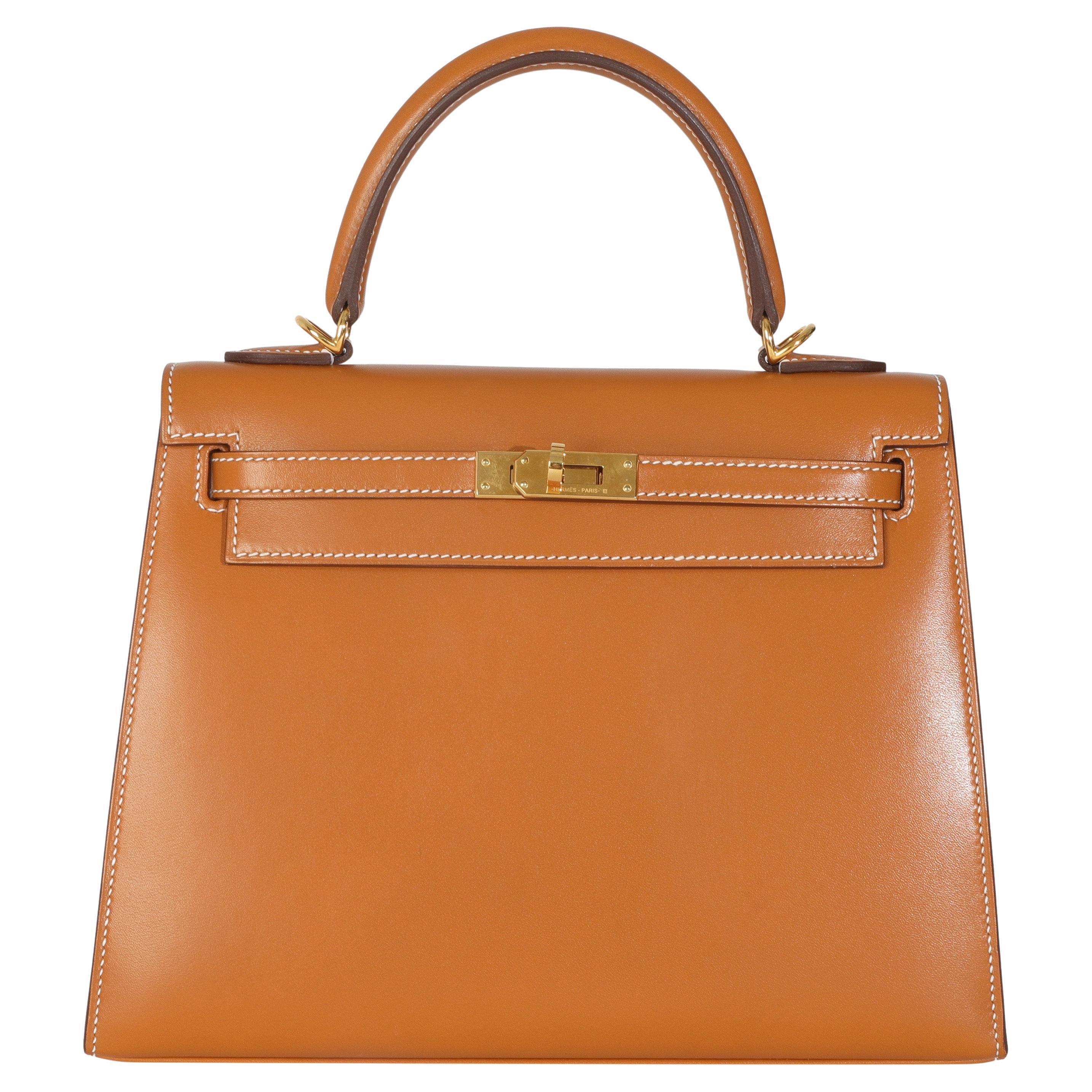 Hermès Caja de Oro Sellier Kelly 25 GHW en venta