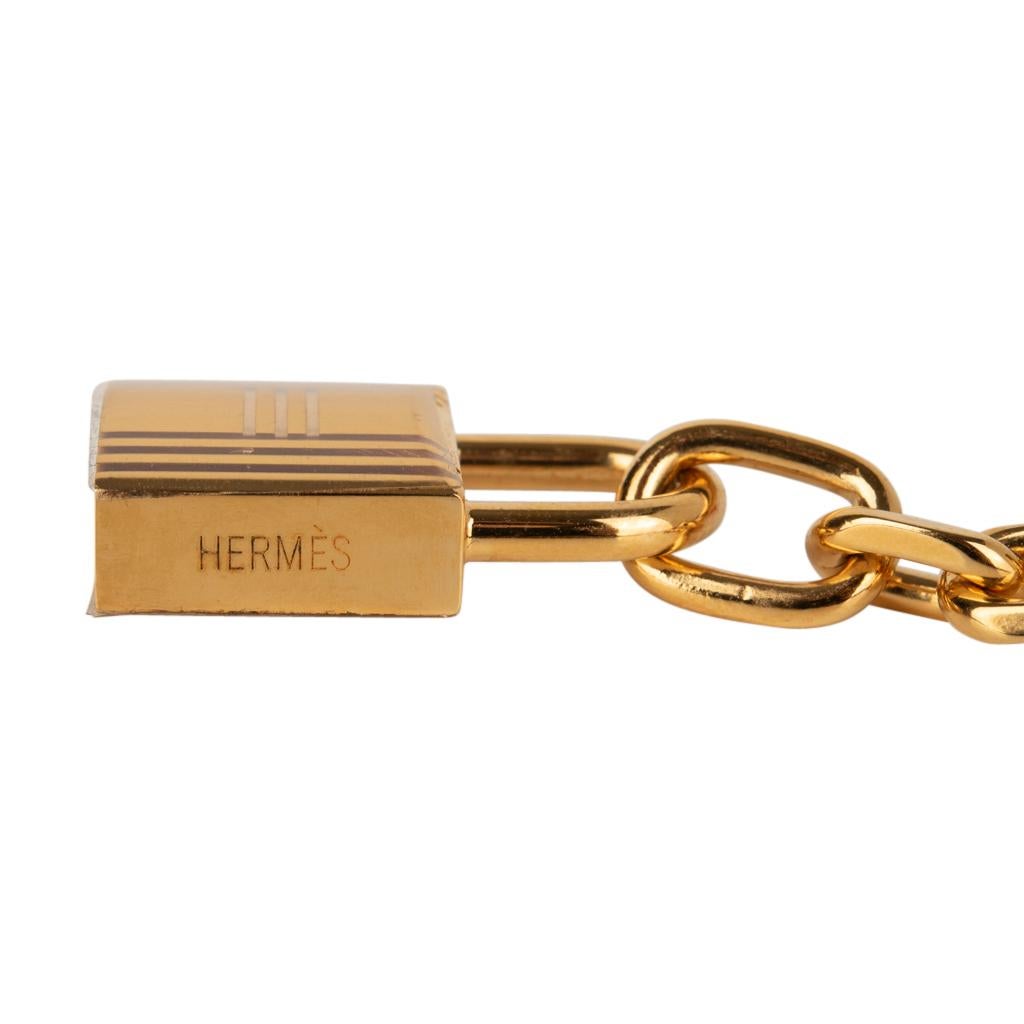 Hermes Gold Breloque Bag Charm Limited Edition New 3