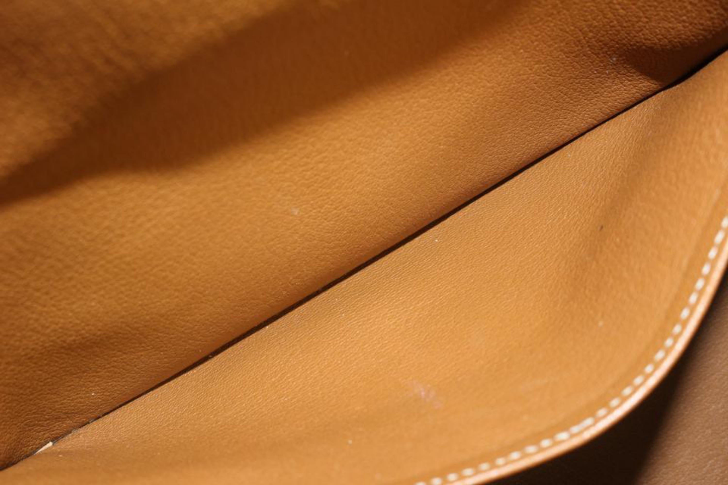 Hermès Gold Brown Togo Leather Birkin 35 98h318s 6