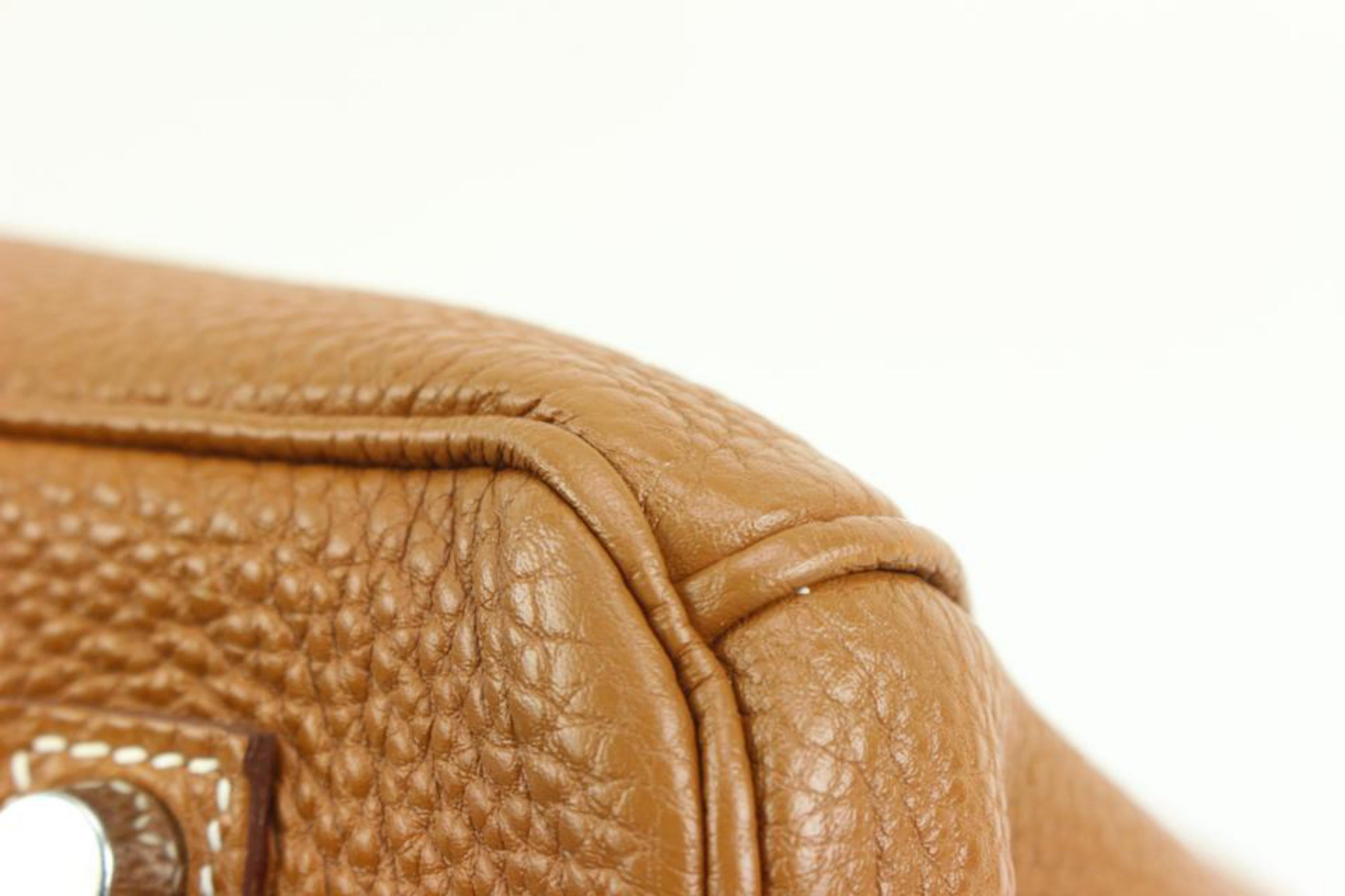 Hermès Gold Brown Togo Leather Birkin 35 98h318s 4