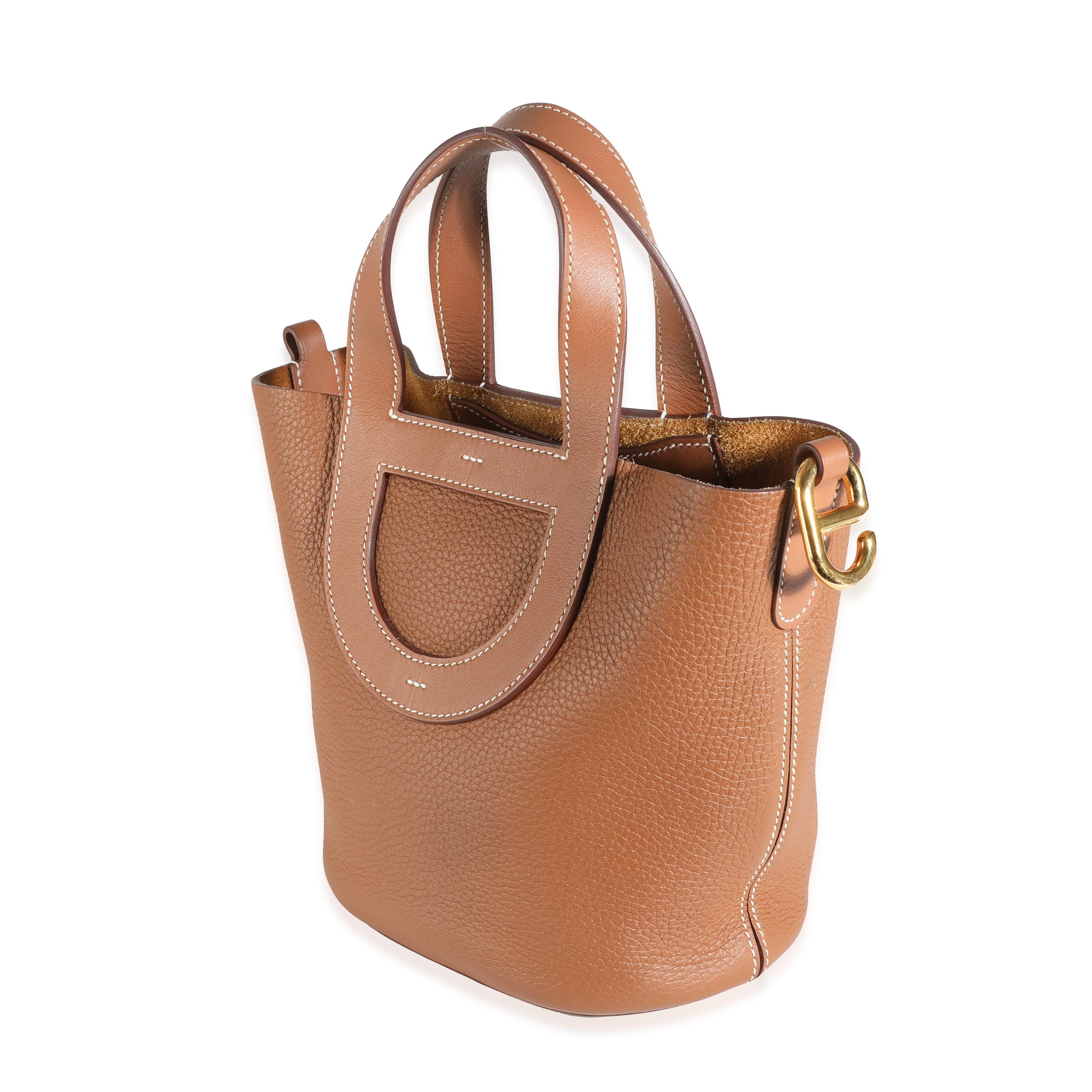 Hermès Gold Clemence In The Loop 18 GHW im Zustand „Hervorragend“ im Angebot in New York, NY