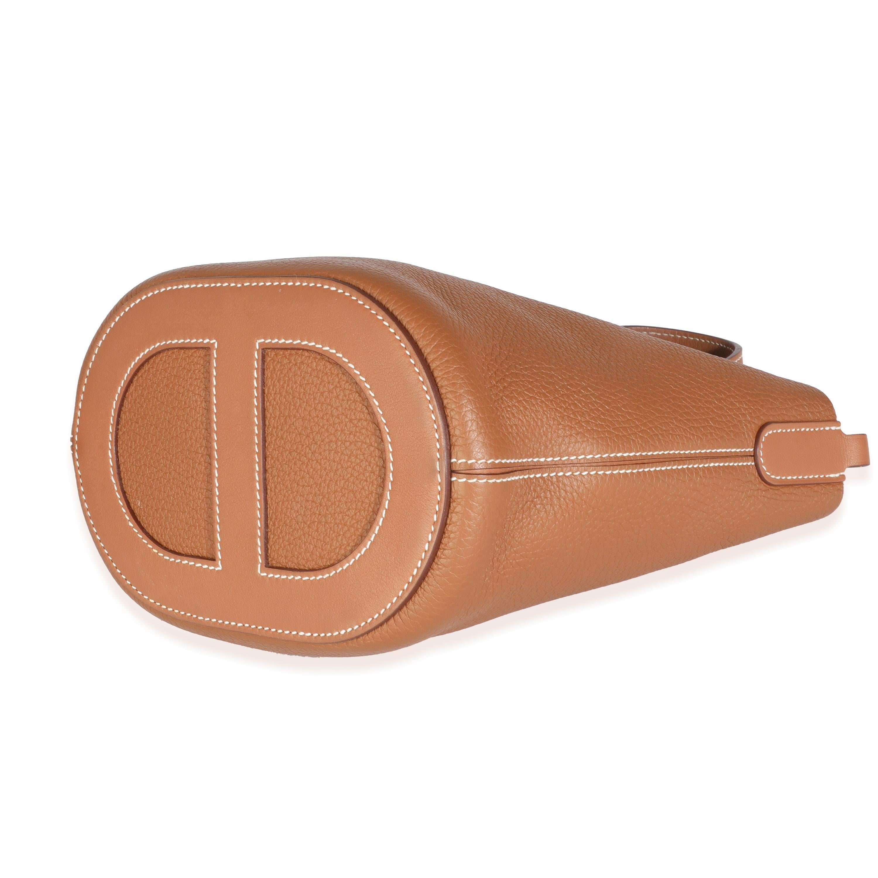 Hermès Gold Clemence In The Loop 18 GHW für Damen oder Herren im Angebot