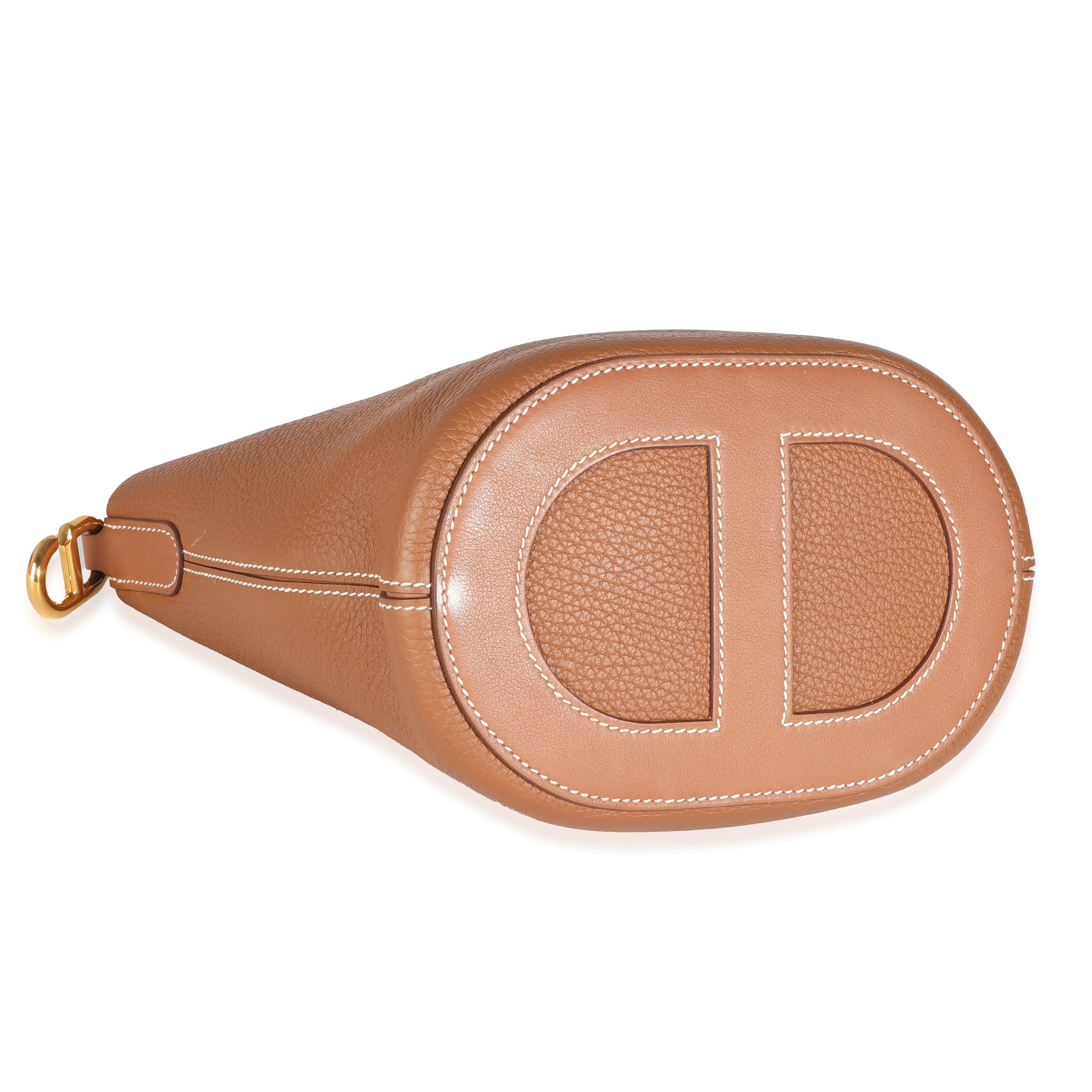 Hermès Gold Clemence In The Loop 18 GHW im Angebot 1