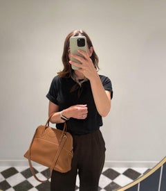 Bolide 31 de Hermès en piel Clemence dorada