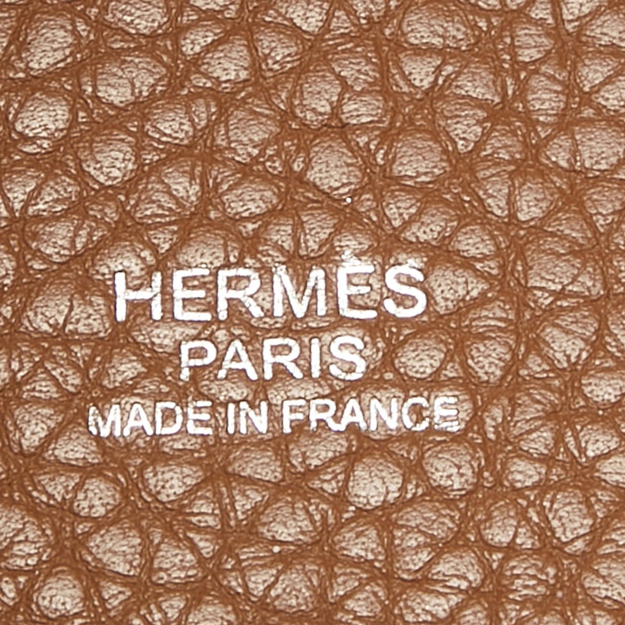 Hermes Gold Clemence Leather Picotin Lock 18 Bag 4