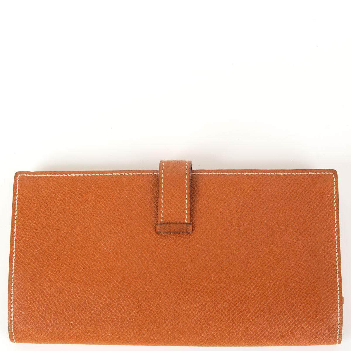 hermes brown wallet