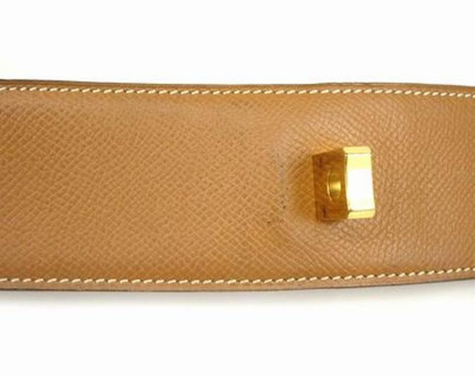 Hermès Gold Collier De Chien Cdc Waist 220854 Belt For Sale 1