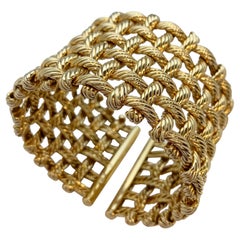 Hermes Gold Cuff Bracelet