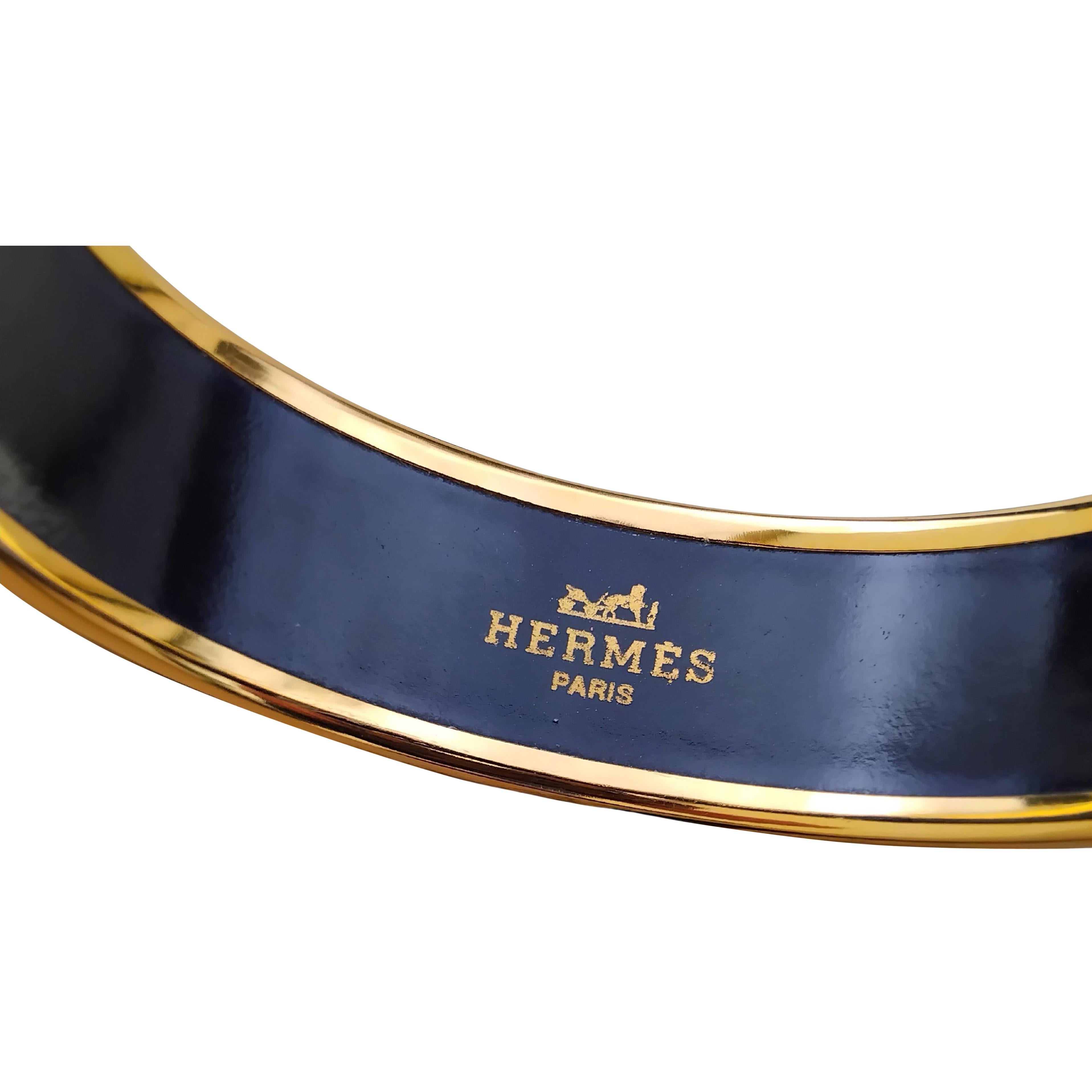 Hermès Gold-Emaille-Armband Quasten Passementerie S. 70 im Angebot 7