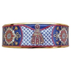 Hermès Gold Enamel Bracelet Tassels Passementerie S. 70