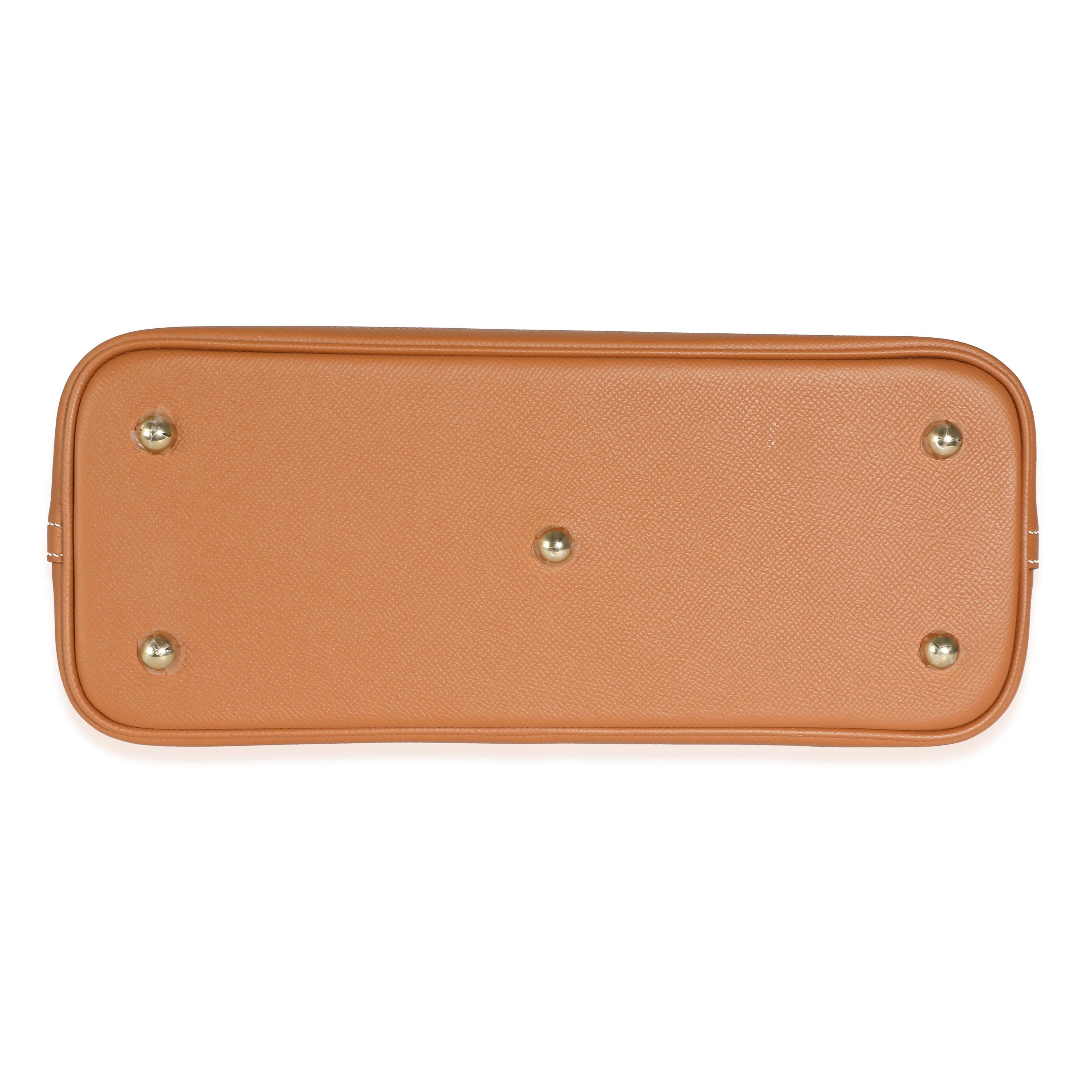 Hermès Gold Epsom 1923 Bolide 31 GHW 1