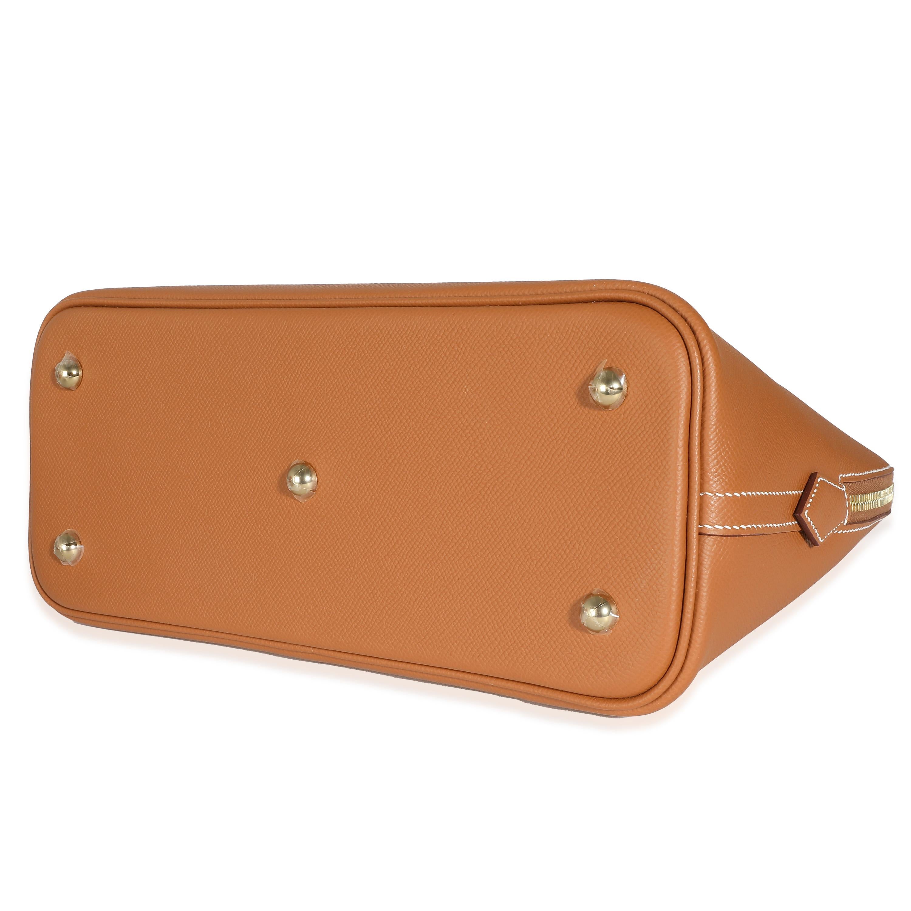 Hermès Gold Epsom 1923 Bolide 31 GHW 3