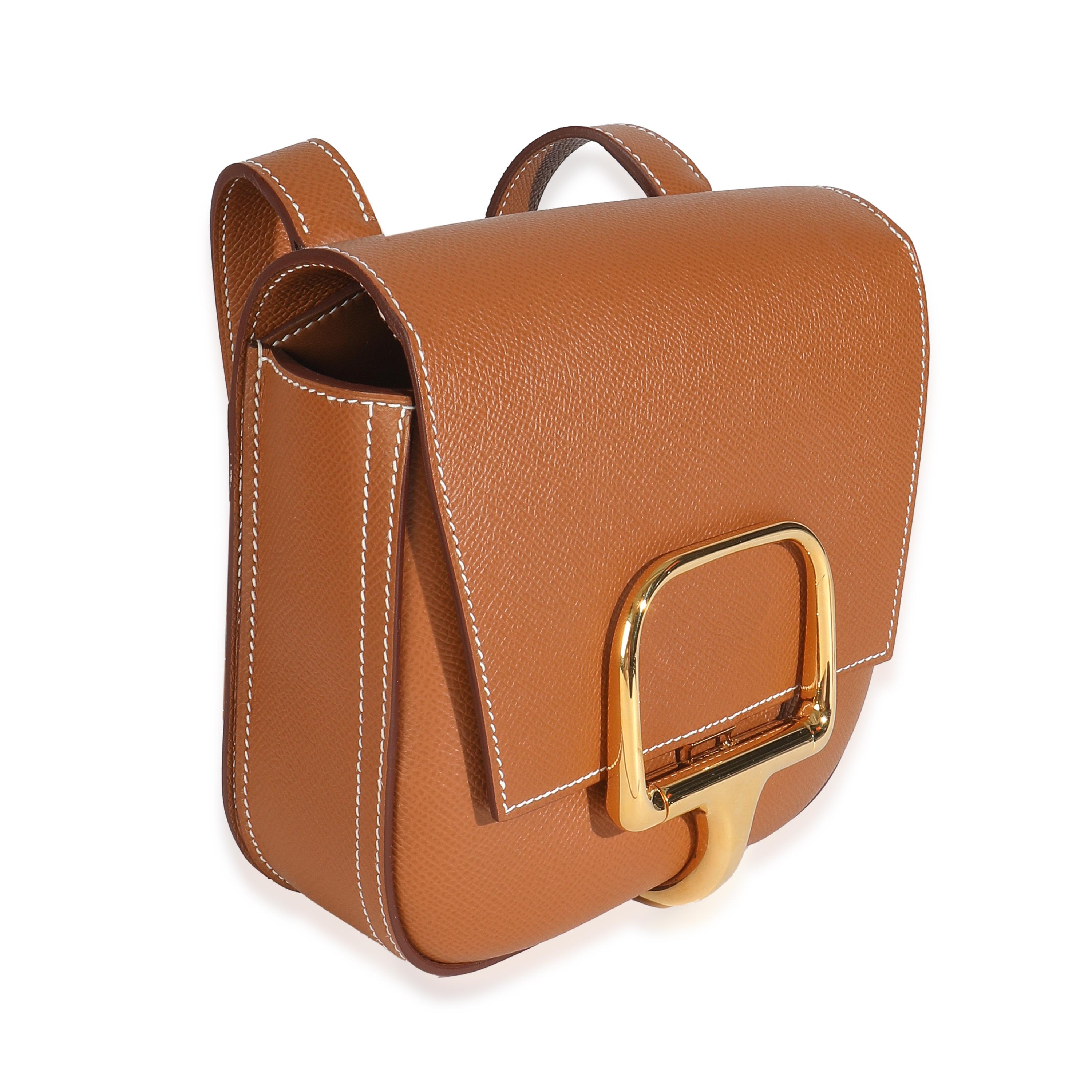 Marrone Hermès Oro Della Cavalleria GHW