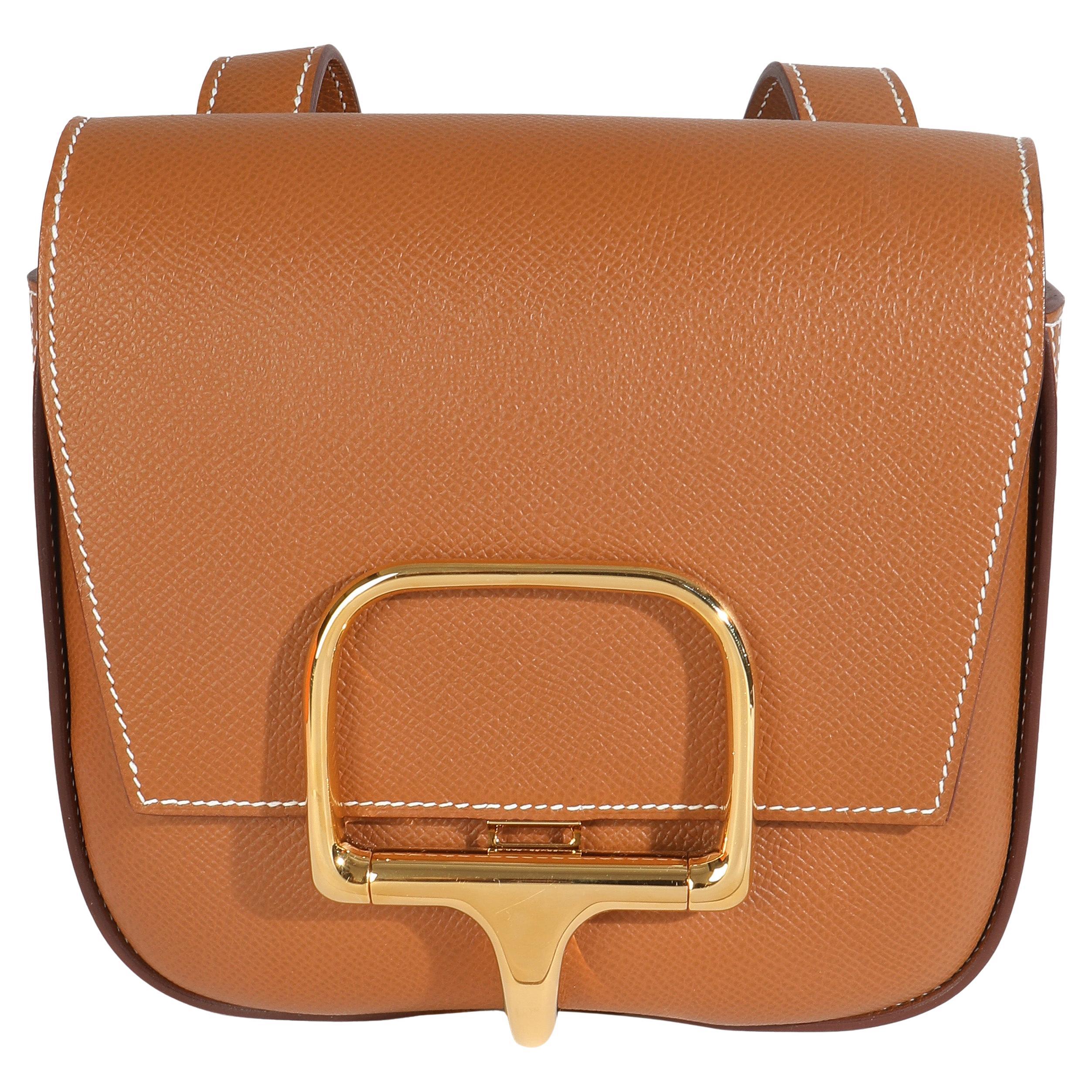Hermès Gold Epsom Della Cavalleria GHW