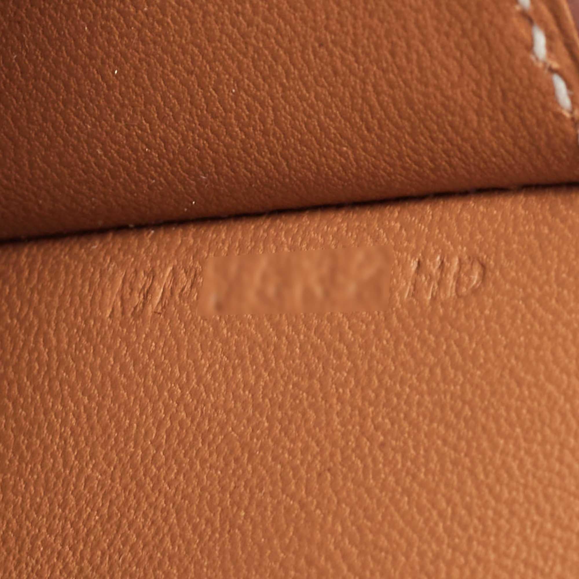 Hermes Gold Epsom Leather Della Cavalleria Mini Bag 4