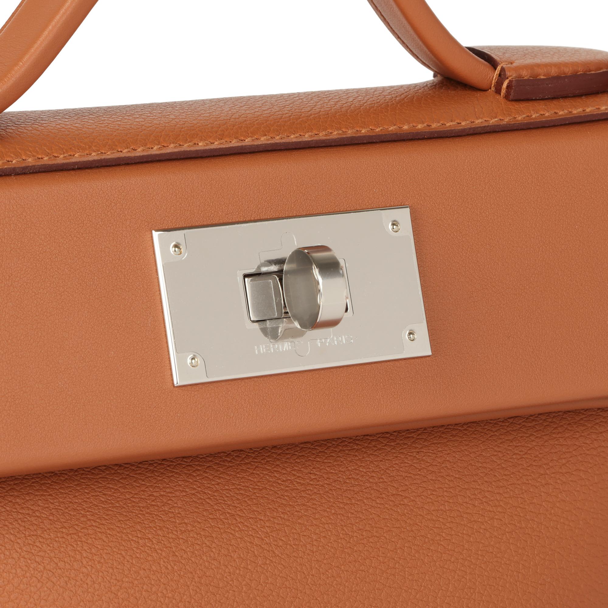 Hermès Gold Evercolour Leather & Swift Leather 24/24 21cm 1