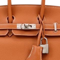 Hermès Gold Evergrain 25 cm Birkin
