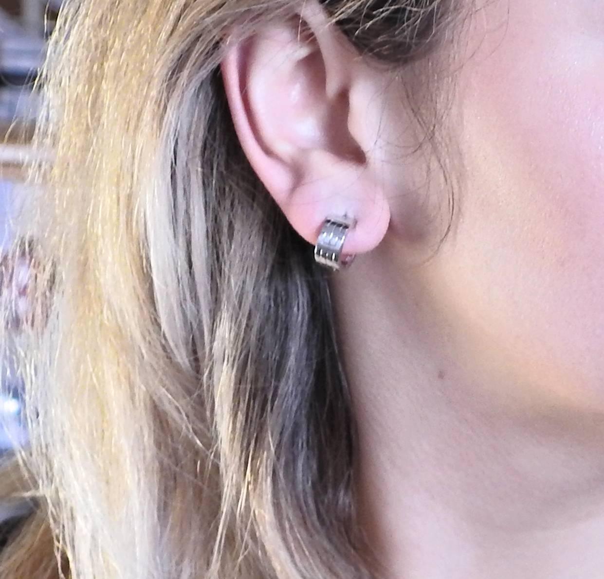 hermes hoop earring