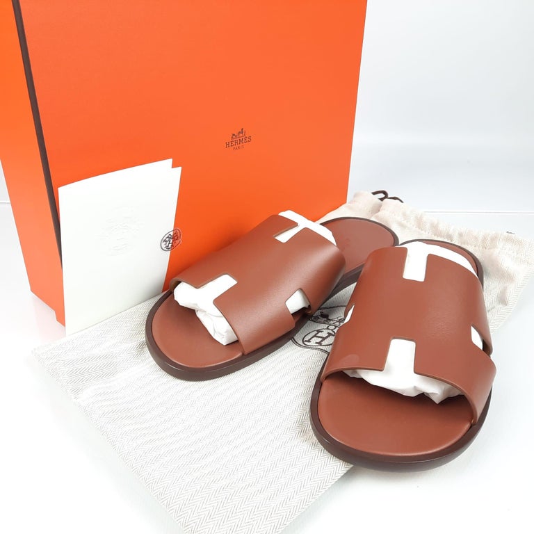 Hermes Gold Izmir sandal In New Condition In Nicosia, CY