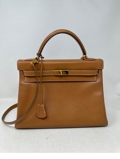 Hermes Gold Kelly 32 Bag