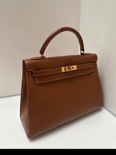 Hermes Gold Kelly 32 Bag