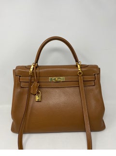 Hermes Gold Kelly 35 Bag