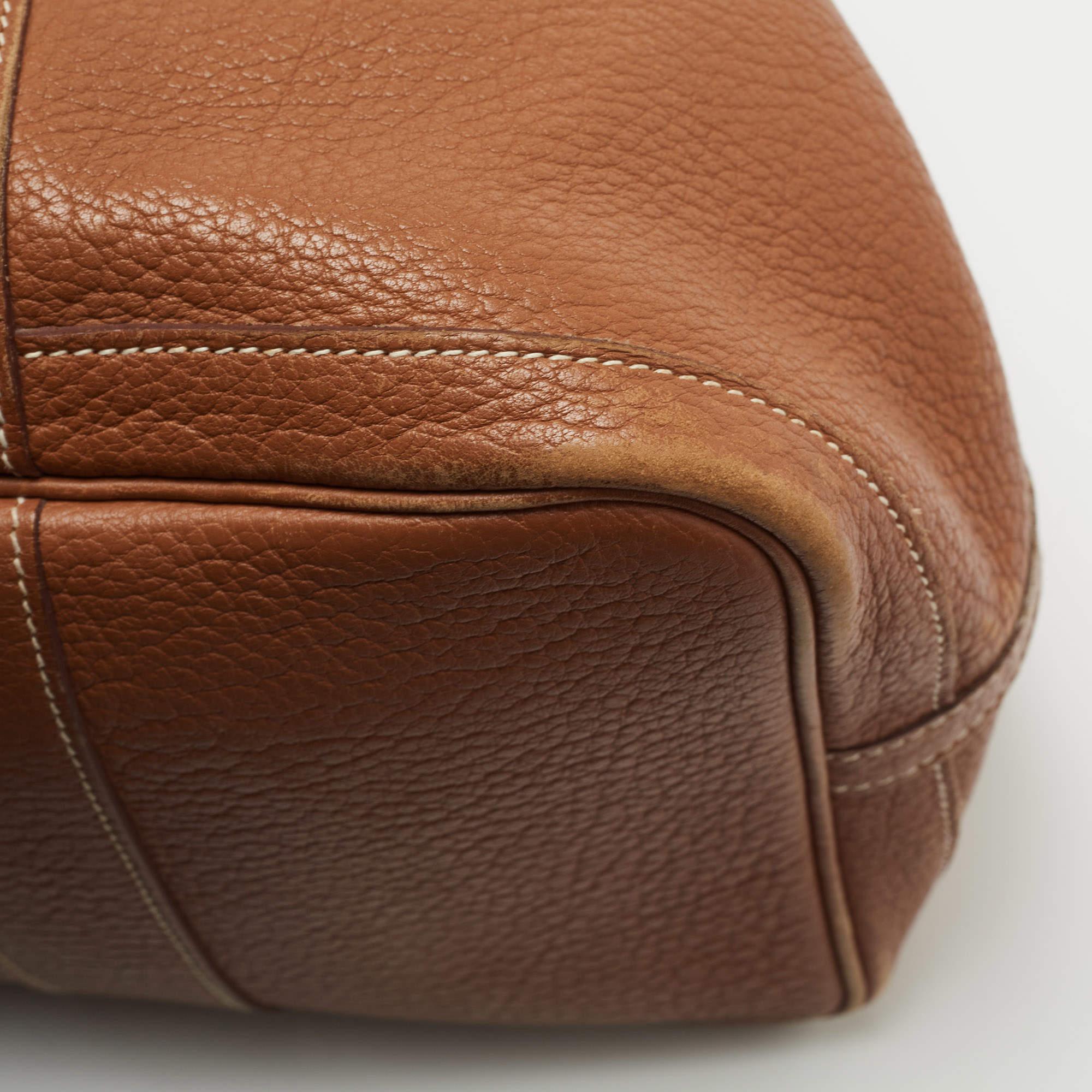 Hermes Gold Negonda Leather Garden Party 36 Bag 10