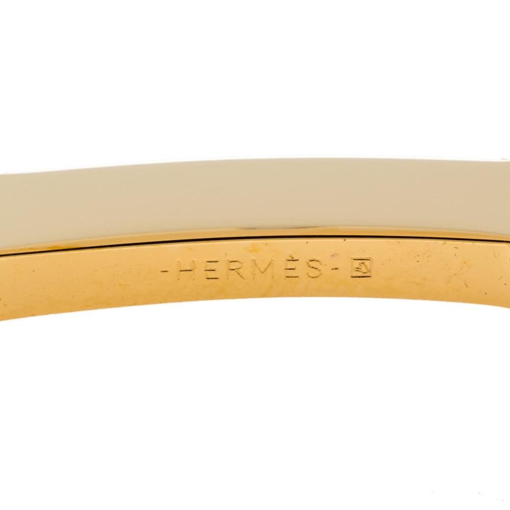 Hermès Gold Plated Constance Mini Belt Buckle In Excellent Condition In Dubai, Al Qouz 2