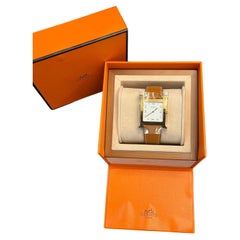 Hermes Montre-bracelet Heure H plaquée or