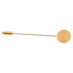 Hermes Gold Plated Tie Pin Link Clou de Selle 91