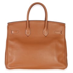 Hermès Gold Swift Birkin 35 PHW