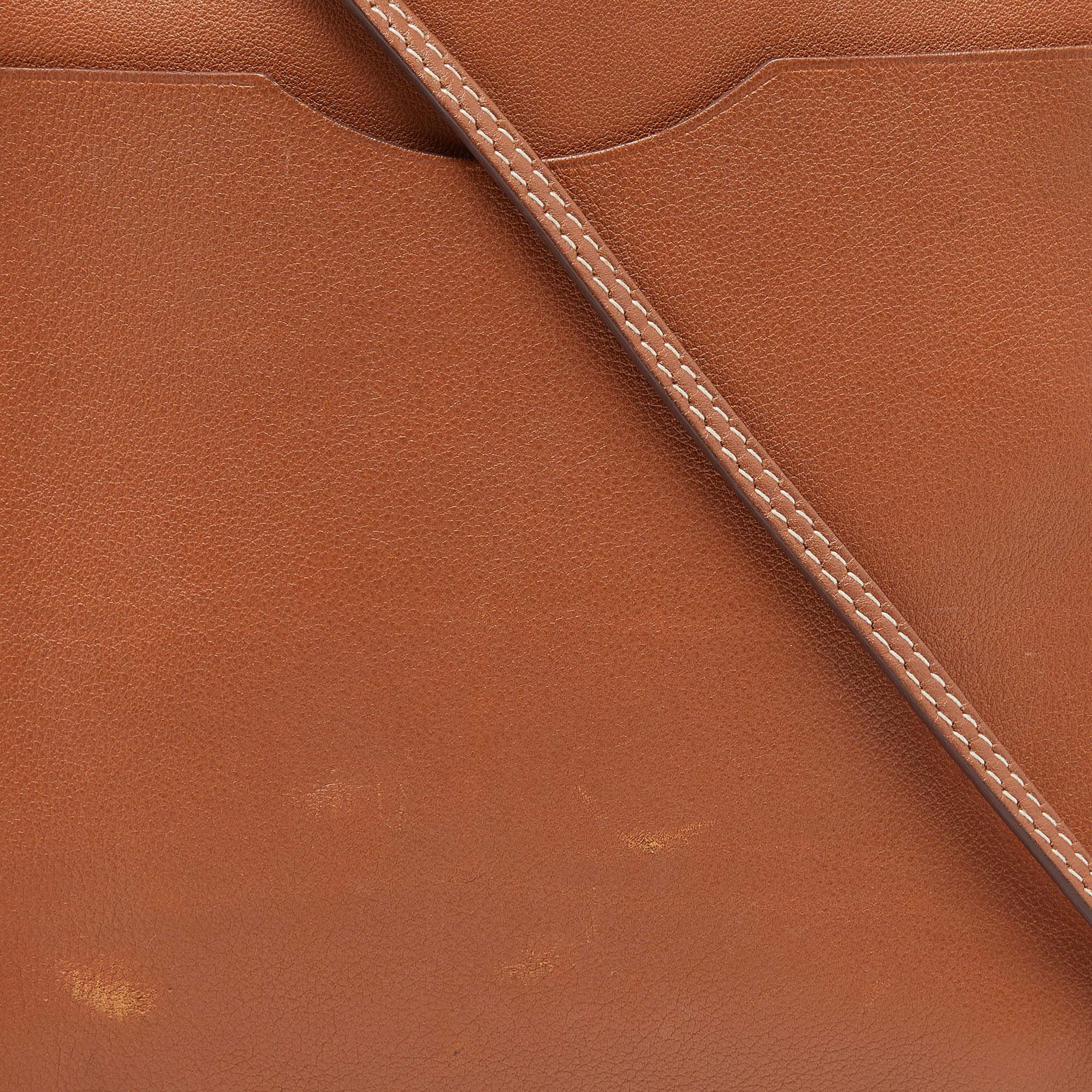 Women's Hermès Gold Swift Leather Onimaitou Pochette Bag For Sale