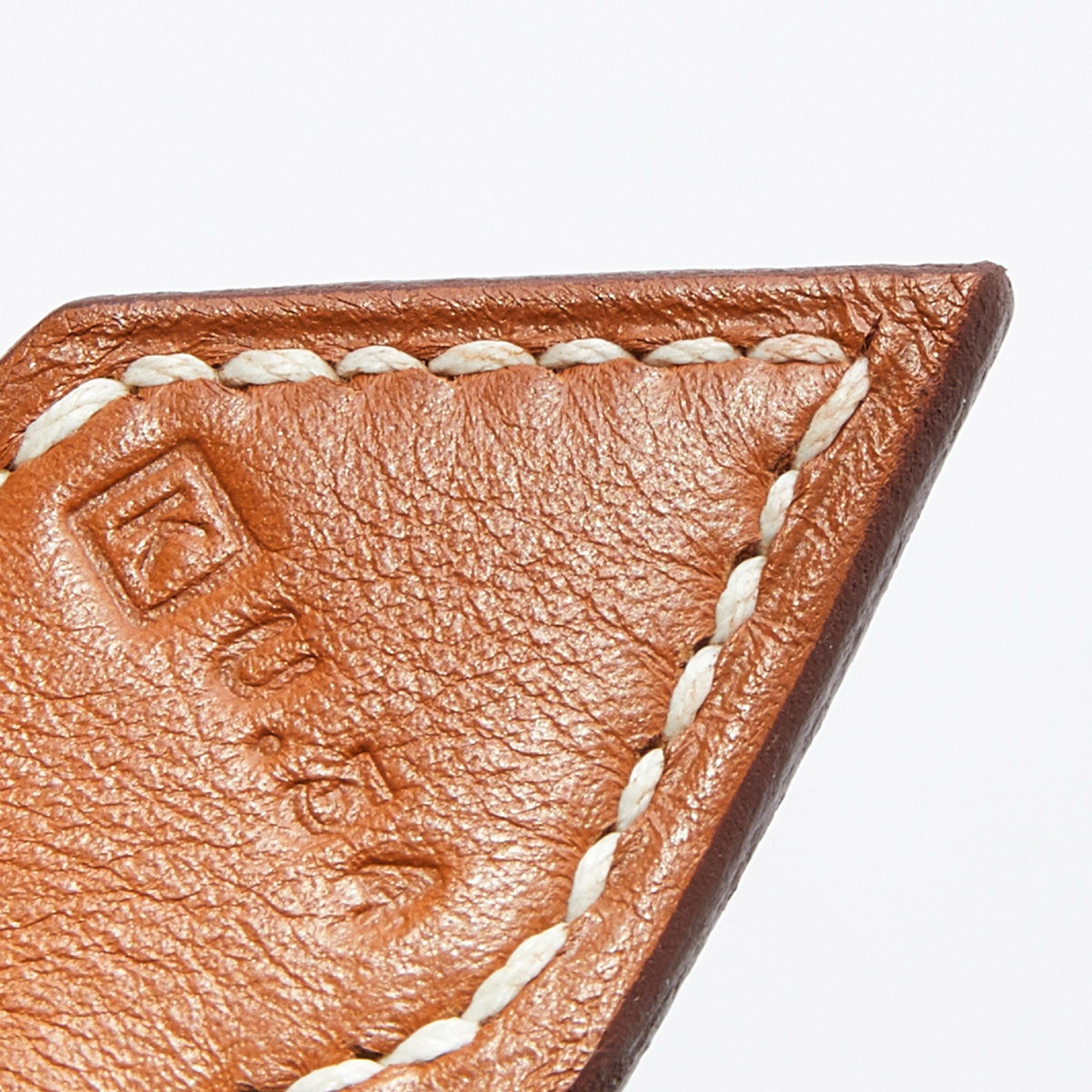Hermès Gold Swift Leather Palladium Plated Web Bolide 1923 Bag 4