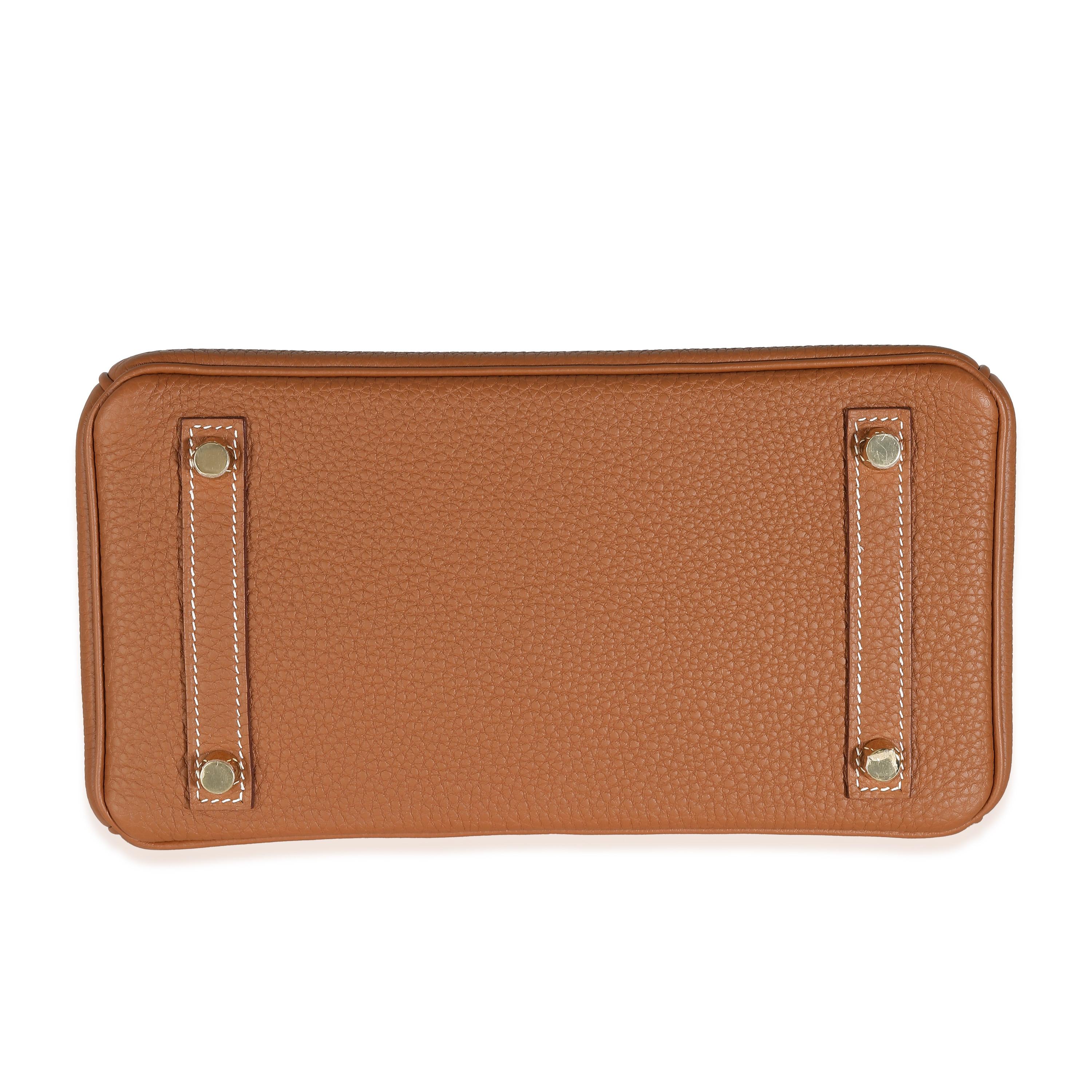 Hermès Gold Togo Birkin 25 GHW 3