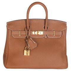 Hermès Gold Togo Birkin 25 GHW