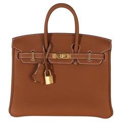 Hermès Gold Togo Birkin 25 GHW