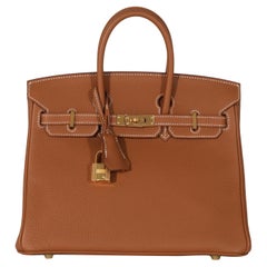 Hermès Gold Togo Birkin 25 GHW