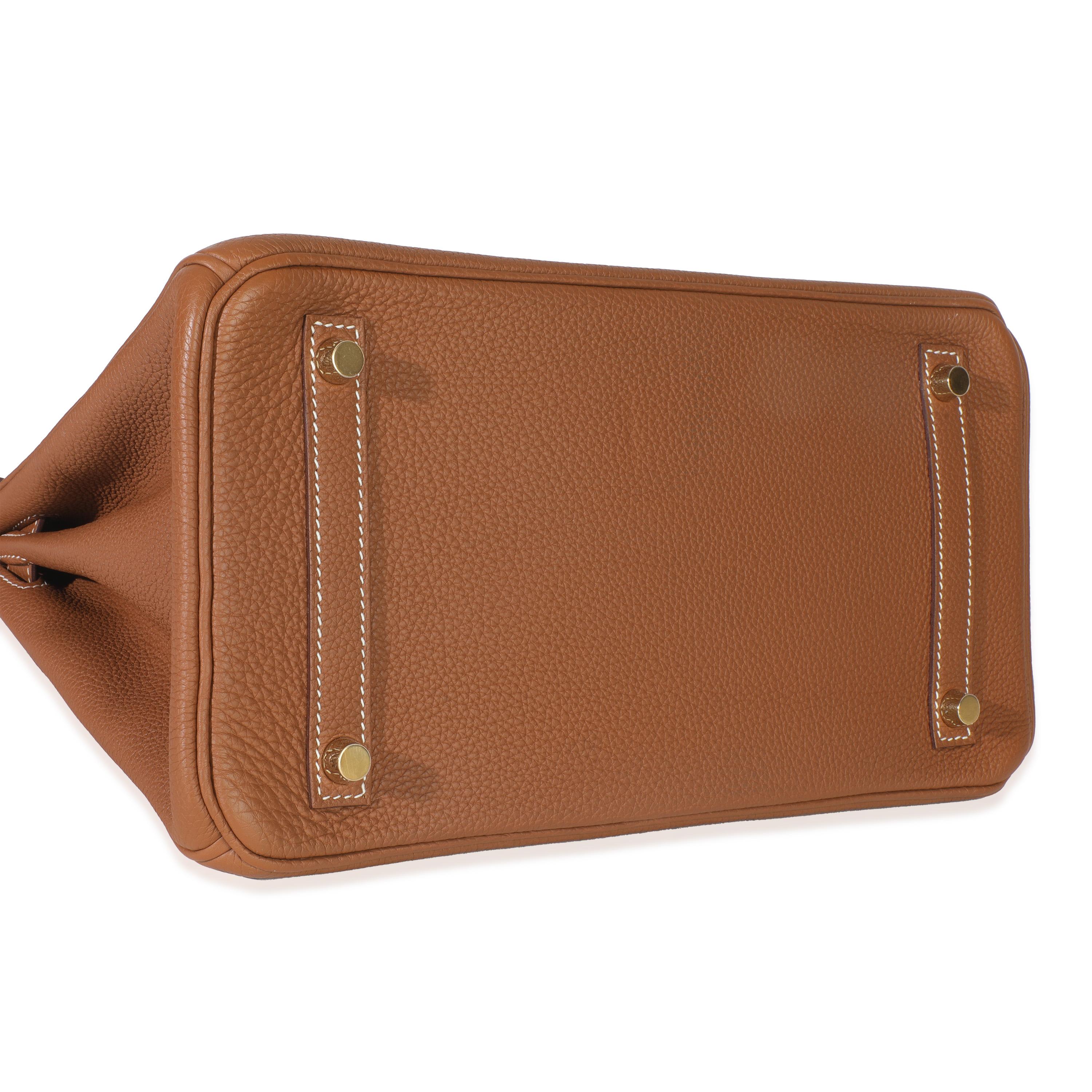 Hermès Gold Togo Birkin 30 GHW en vente 2