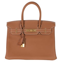 Hermès Gold Togo Birkin 30 GHW
