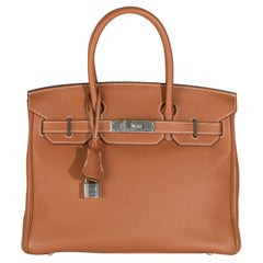 Hermès Gold Togo Birkin 30 PHW