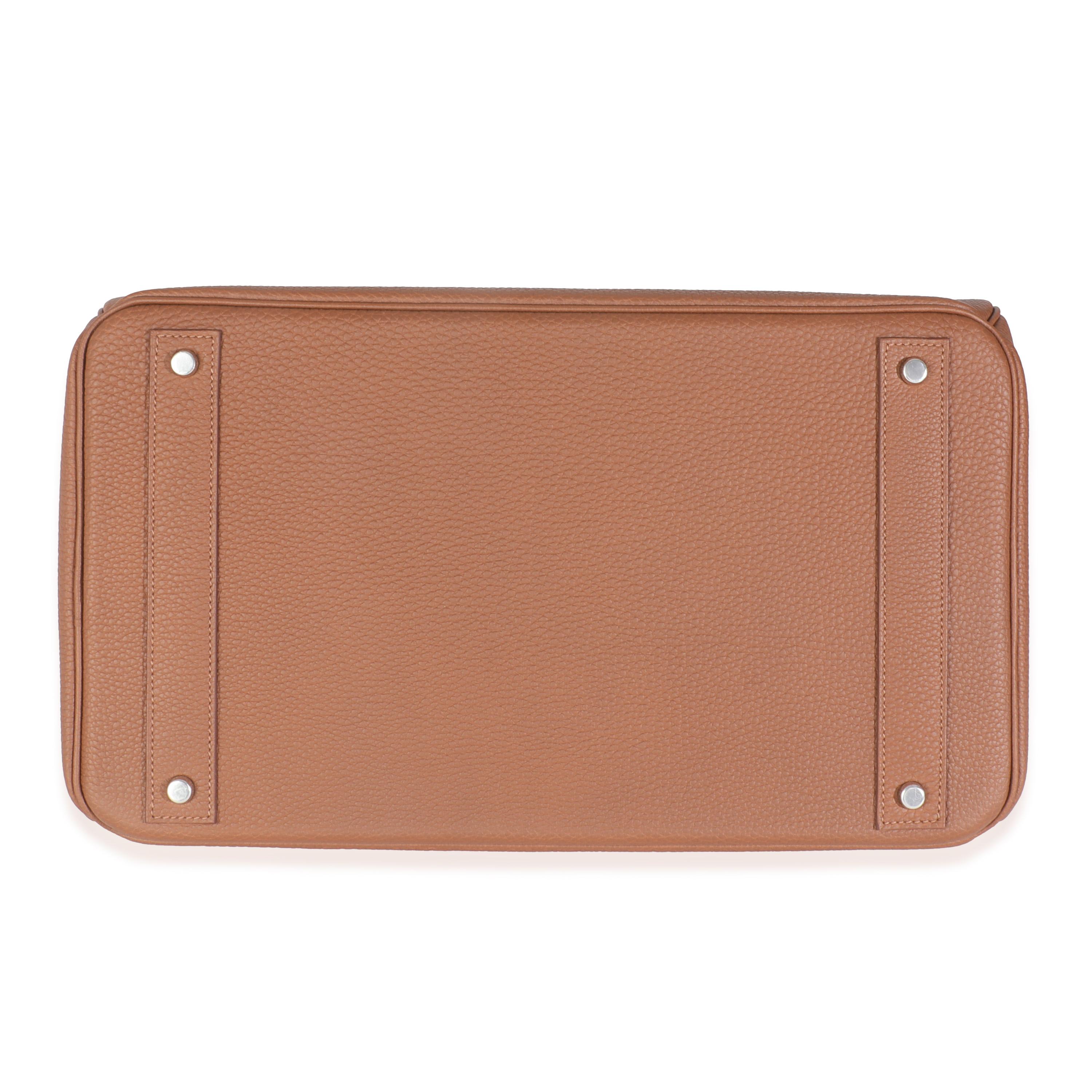Hermès Coup De Soleil in oro Togo HAC Birkin 40 PHW in vendita 2