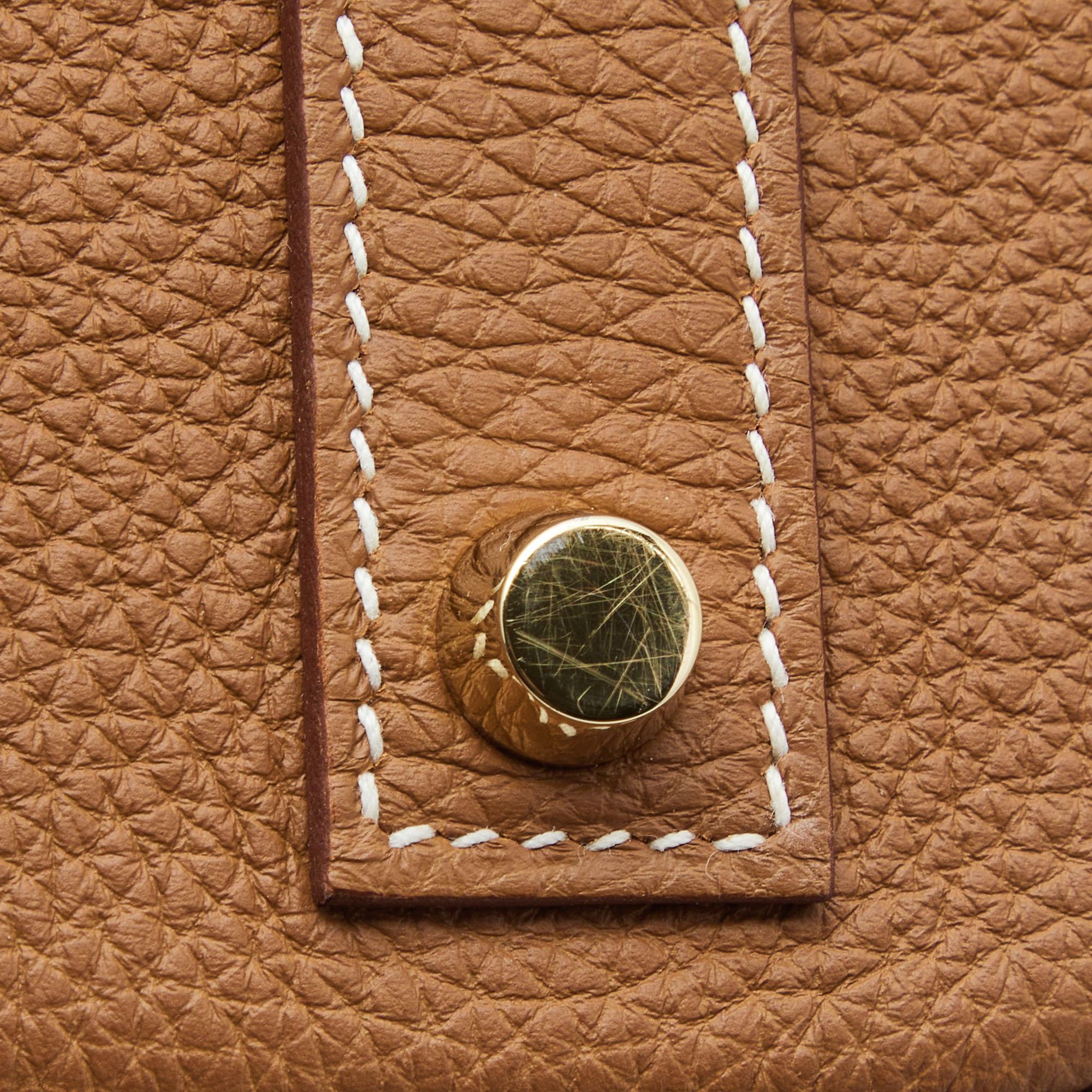 Hermes Gold Togo Leather Gold Finish Birkin 40 Bag 3