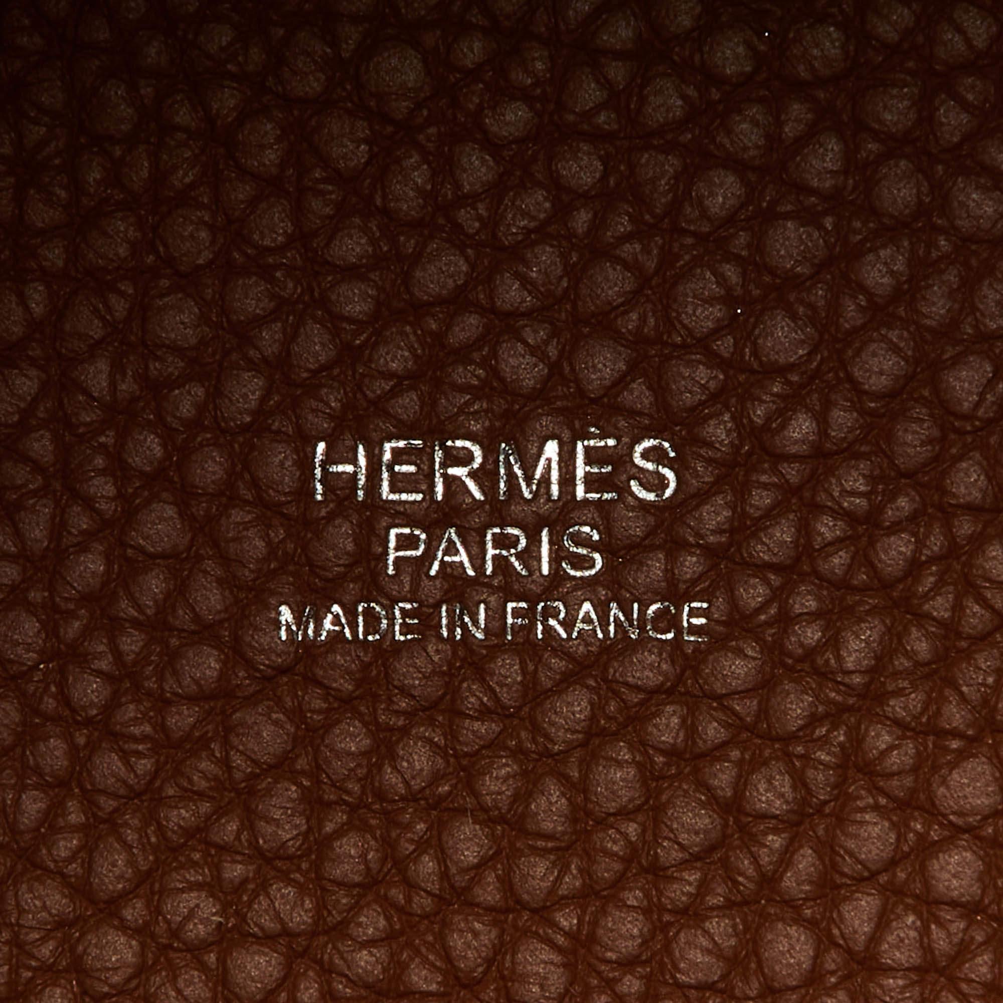 Hermes Gold Togo Leather Picotin Lock 18 Bag 4