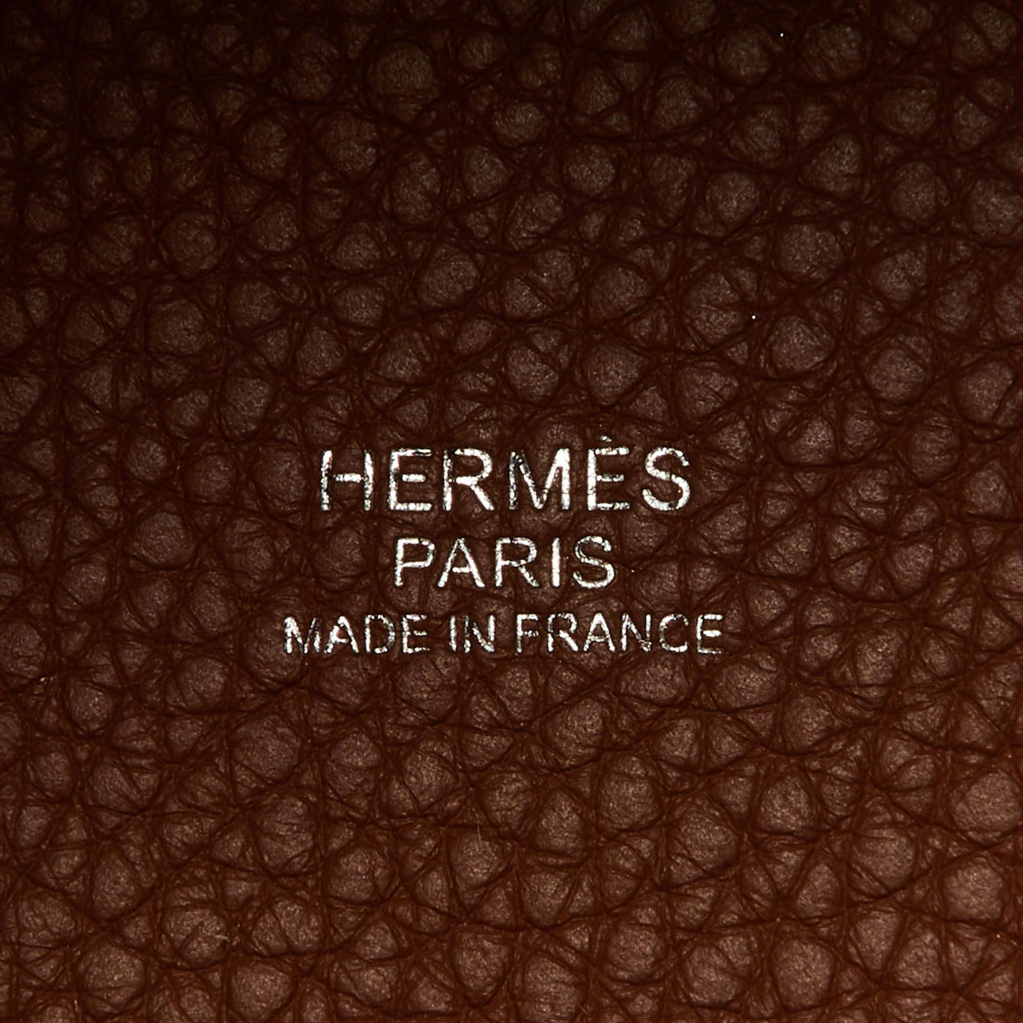Hermes Gold Togo Leather Picotin Lock 18 Bag 4