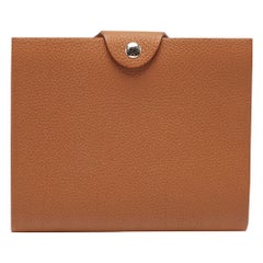 Hermes Gold Togo Leather Ulysse PM Notebook Cover
