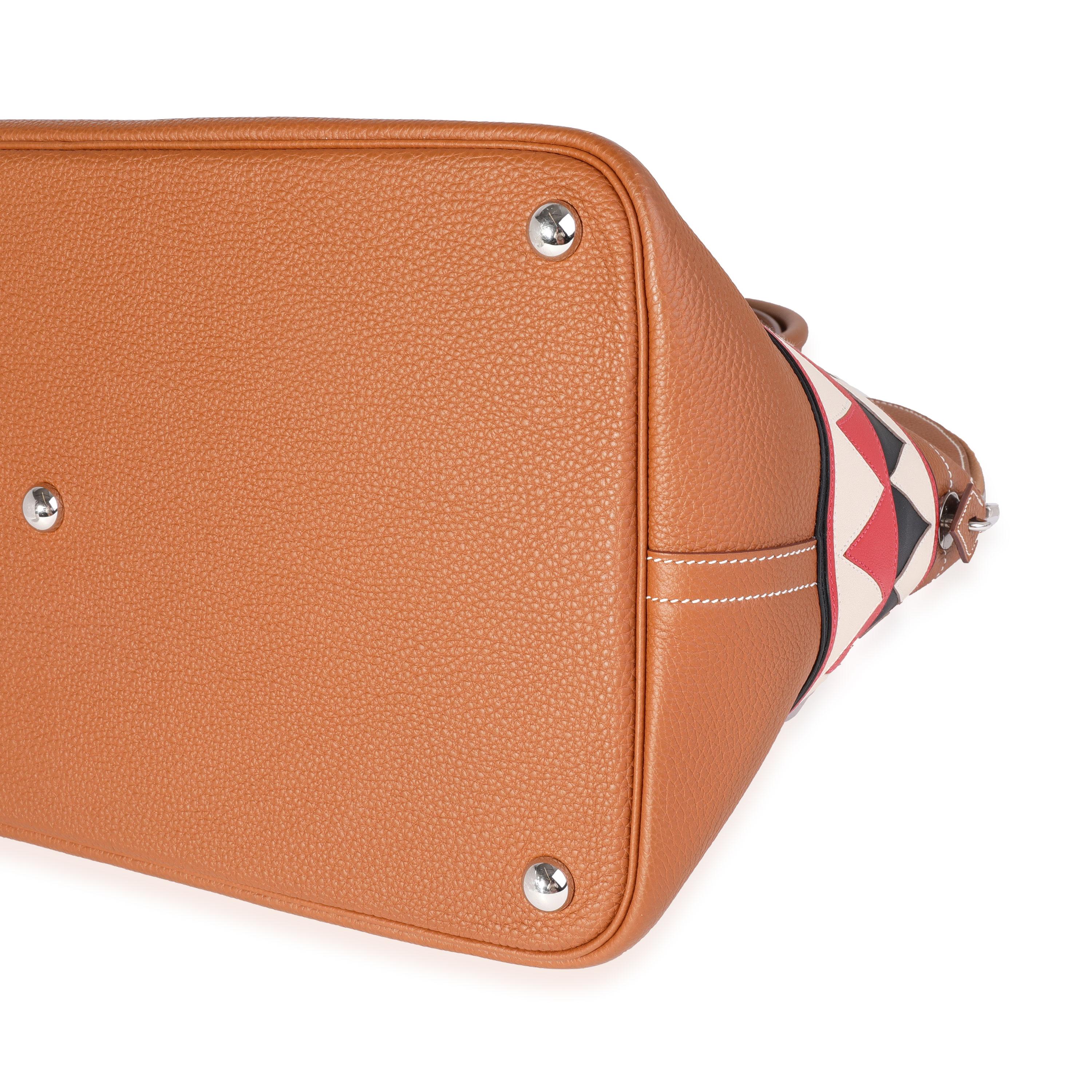 Women's Hermès Gold Togo Shark Bolide 45 PHW